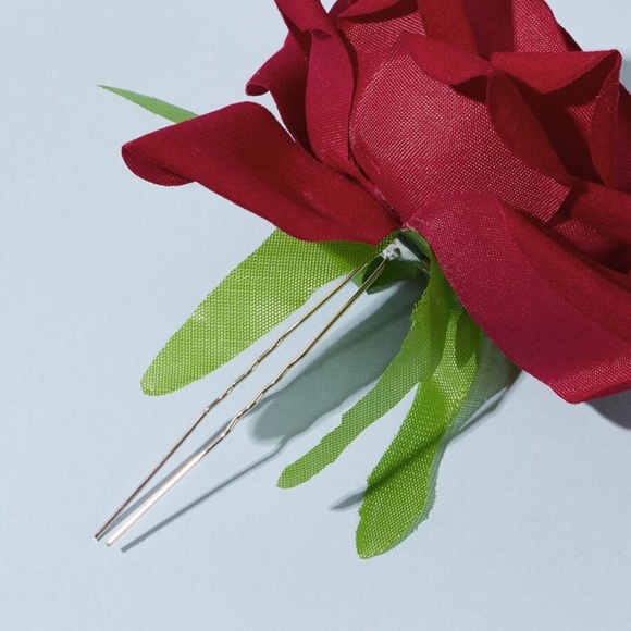 Rose Hairpin Set Goth - Picture 3 of 3